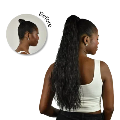 Inh Shayla Pony - Jet Black