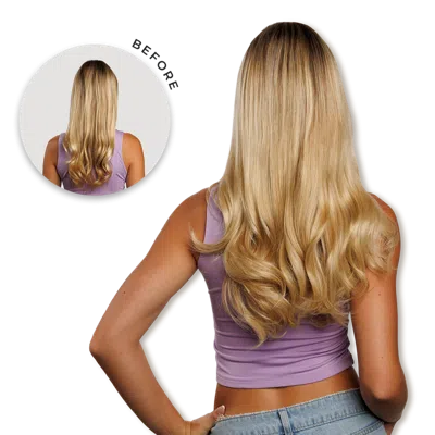Inh Xtra Inches Clip-in Extensions - Champagne Blonde