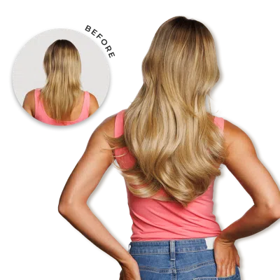Inh Xtra Inches Clip-in Extensions - Honey In Brown