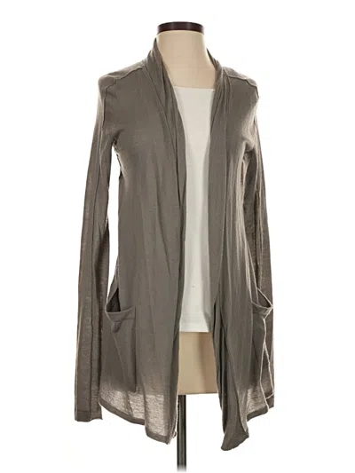 Pre-owned Inhabit Cardigan Sweater In Gray