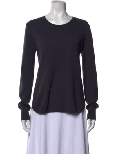 Pre-owned Inhabit Cashmere Crew Neck Sweater In Grey