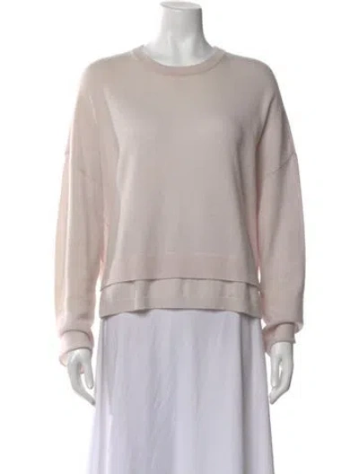Pre-owned Inhabit Cashmere Crew Neck Sweater In Neutrals