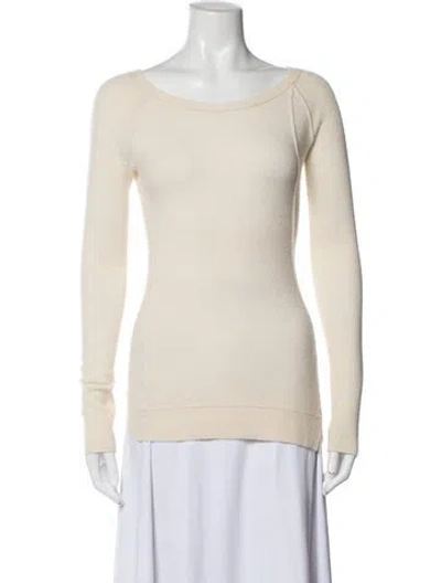 Pre-owned Inhabit Cashmere Crew Neck Sweater In Pink