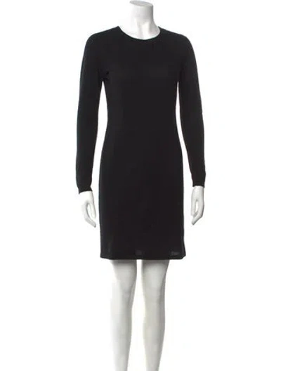 Pre-owned Inhabit Cashmere Dress In Black
