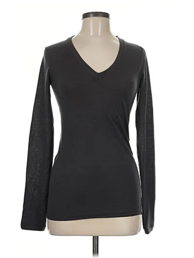 Pre-owned Inhabit Cashmere Pullover Sweater In Gray