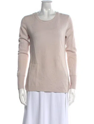 Pre-owned Inhabit Cashmere Scoop Neck Sweater In Gray