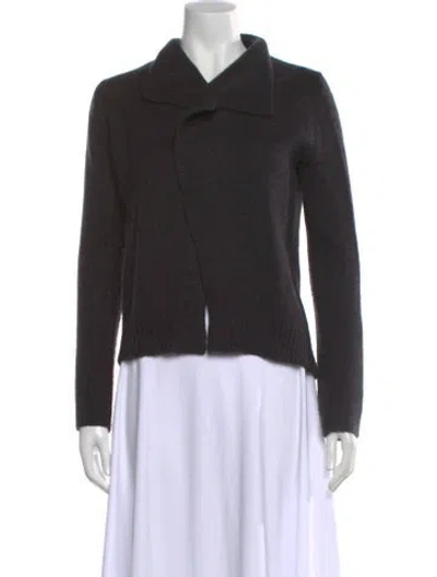 Pre-owned Inhabit Cashmere Sweater In Gray
