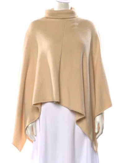 Pre-owned Inhabit Cashmere Turtleneck Sweater In Neutral