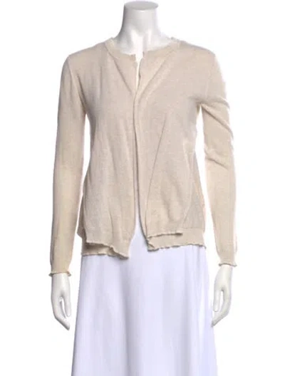 Pre-owned Inhabit Crew Neck Sweater In Neutral