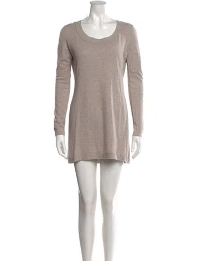 Pre-owned Inhabit Crew Neck Sweater In Neutrals