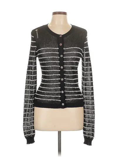 Pre-owned Inhabit Long Sleeve Top Gray Square Neckline Tops