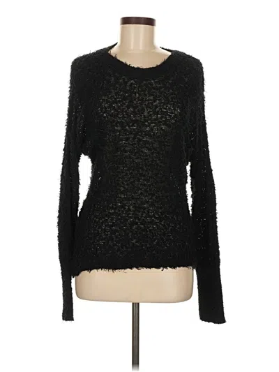 Pre-owned Inhabit Pullover Sweater In Black