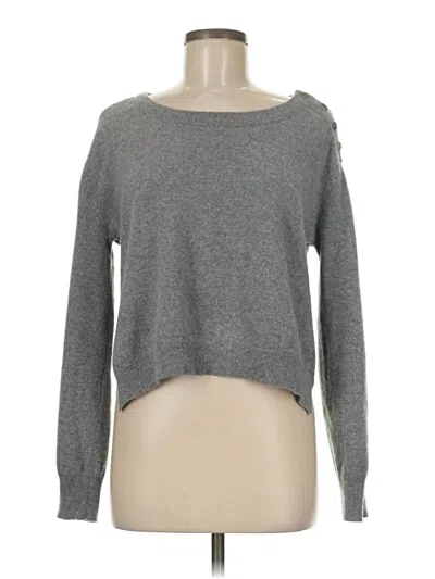 Pre-owned Inhabit Pullover Sweater In Gray