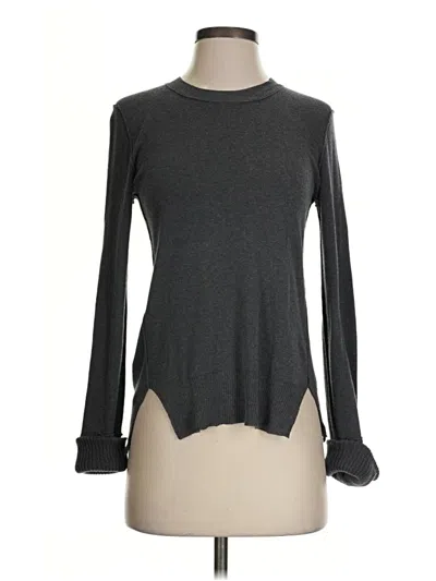 Pre-owned Inhabit Pullover Sweater In Gray