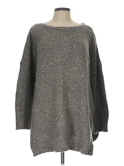 Inhabit Wool Pullover Sweater In Gray