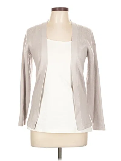 Pre-owned Inherit Clothing Company Cardigan Sweater In Tan