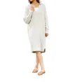 INHERIT CLOTHING COMPANY HAMPTON DRESS IN TAUPE