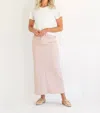 Inherit Clothing Company Stella Maxi Skirt In Rose