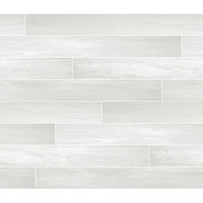 Inhome Pvc Peel & Stick Field Tile In White