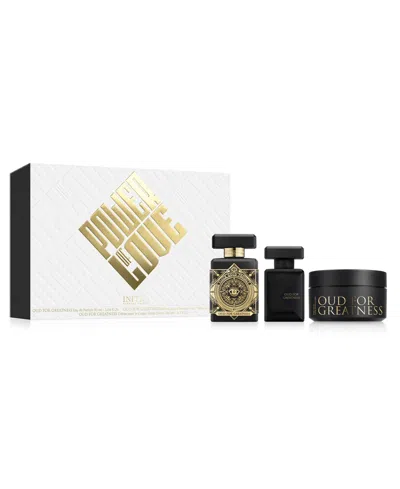 Initio Parfums Prives 3-piece Oud For Greatness Festive Gift Set In Transparent