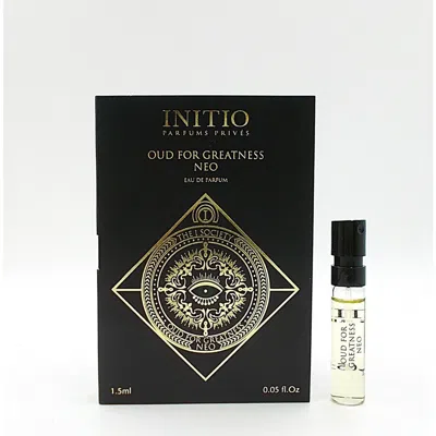 Initio Parfums Prives Unisex Oud For Greatness Neo Edp Spray 0.05 oz Fragrances 3701415902831