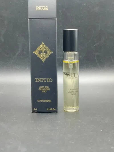 Initio Parfums Prives Unisex Oud For Greatness Neo Edp Spray 0.16 oz Fragrances 3701415902985 In Transparent