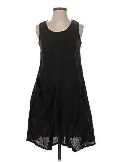 Pre-owned Inizio Casual Dress In Black