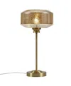 INK+IVY 17" MERCURY GLASS TABLE LAMP