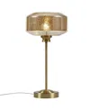 Ink+ivy 17" Mercury Glass Table Lamp In Gold