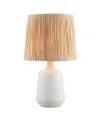 Ink+ivy 23" Ethra Ceramic Table Lamp In White