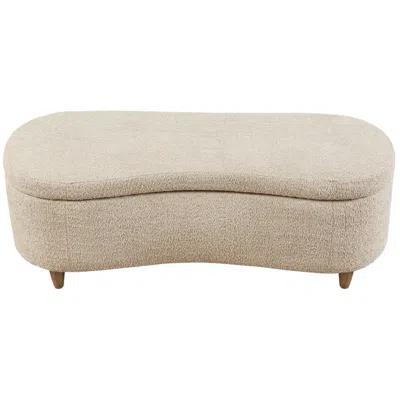 Ink+ivy Ink + Ivy Bailey 48" Wide Taupe Flip-top Storage Bench