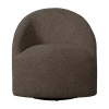 Ink+ivy Bonn Swivel Armchair In Brown