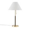 Ink+ivy Bromley Two Tone Pull-chain Metal Table Lamp In White