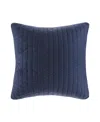 Ink+ivy Camila Embroidered Cotton Sham, European In Navy