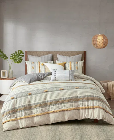 Ink+ivy Cody 3-piece Cotton Comforter Set, Full/queen
