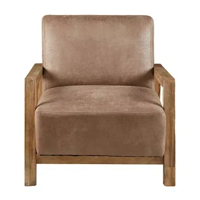 Ink+ivy Easton Living Room Collection Upholstered Armchair In Brown