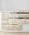 Ink+ivy Inkivy Asher Woven Texture Stripe Bath Rug In Neutral
