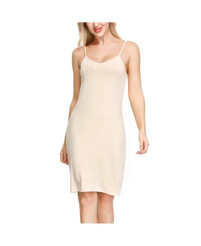 Ink+ivy Jersey Chemise Lingerie In Nude In Neutral