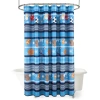 Ink+ivy Kids All Star Sports Shower Curtain In Blue