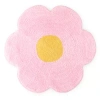 Ink+ivy Kids Flower Bath Rug In Yellow
