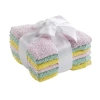 Ink+ivy Kids Solid Dyed 6-pc. Washcloth Set In Pink