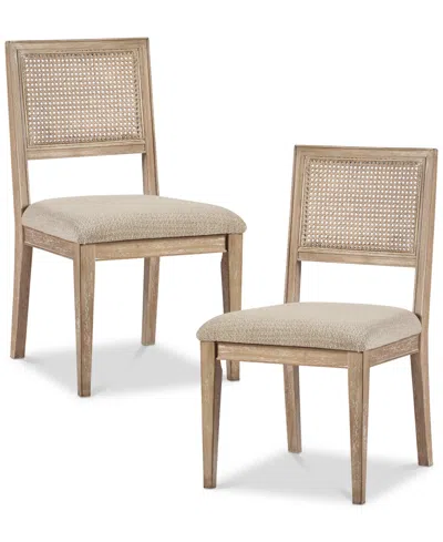 Ink+ivy Leon Dining Side Chair (set Of 2) In Neutral