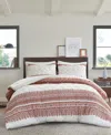 Ink+ivy Mila Chenille 3-pc. Comforter Set, King/california King In Auburn