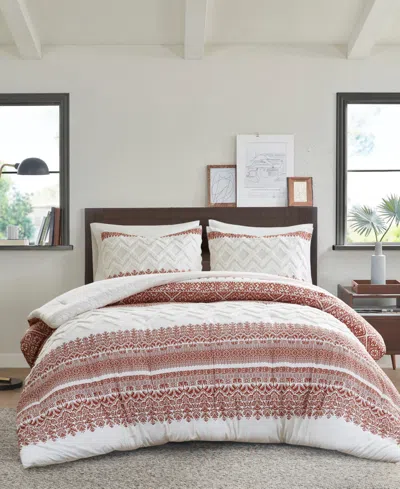 Ink+ivy Mila Chenille 3-pc. Comforter Set, King/california King In Auburn