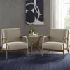 Ink+ivy Novak Lounge Chair Set Of 2 In Taupe Color In Neutral