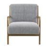 Ink+ivy Novak Mid Century Modern Lounge Chair In Gray