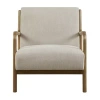 Ink+ivy Novak Mid Century Modern Lounge Chair In White