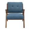 Ink+ivy Rocket Living Room Collection Chaise Lounge In Blue