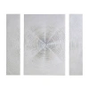 Ink+ivy Silver Canvas 3-pc. Wall Art Set In Gray