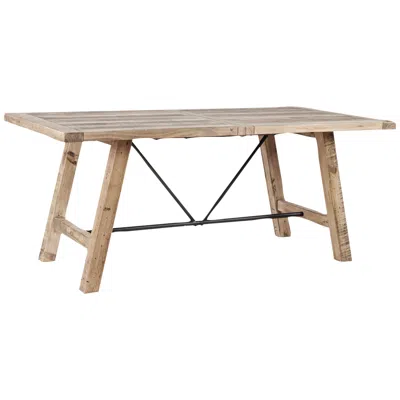 Ink+ivy Ink + Ivy Sonoma 72"w Weathered Natural Wood Dining Table